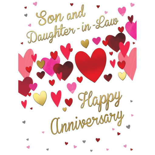 Picture of SON AND DAUGHTER-IN-LAW HAPPY ANNIVERSARY